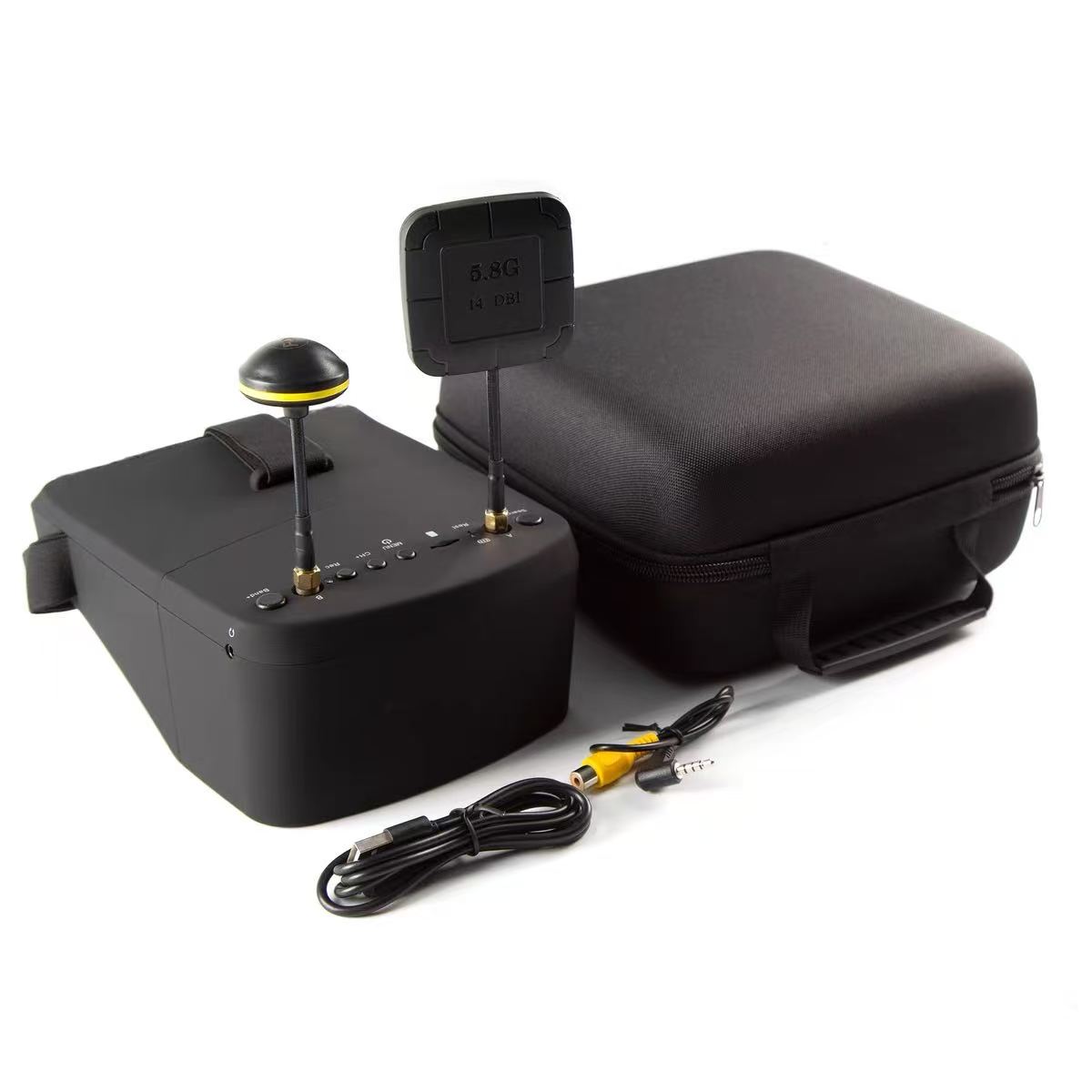 Gogle FPV EV800D z 5-calowym o – Drone Racing Goggles recenzja i cena